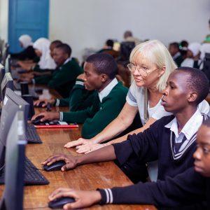 Camara Education Tanzania: Our Why – Improving educational outcomes for young people through innovative EdTech programs; Our Values – Committed, Collaborative, Caring, Creative